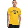 Mens College Classic Chenille Short Sleeve Tee(Yellow)