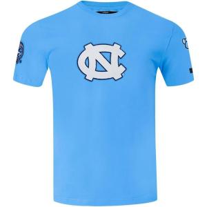 Mens College Classic Chenille Short Sleeve Tee(University Blue)